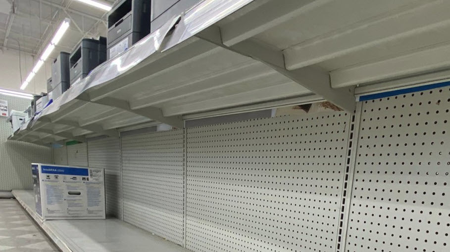 Empty Shelves